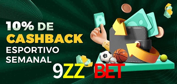 10% de bônus de cashback na 9ZZ Bet